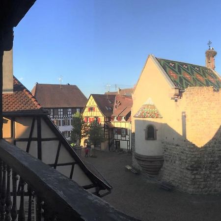 Duplex Saint Lustre, View Over Castle And Storks, 5 Mn From Colmar Eguisheim Zewnętrze zdjęcie